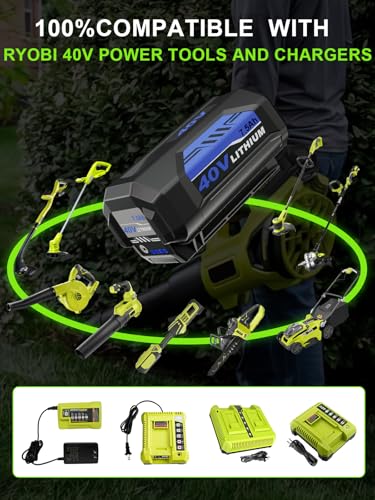 High-Performance Replacement Battery for Ryobi 40V Tools - 7.5Ah Lithium-Ion - Image 5