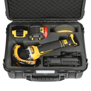 Hard Case for Dewalt Angle Grinder - Waterproof Tool Box for DCG416 & More