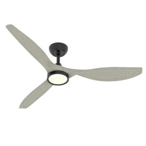 52 Inch Modern Ceiling Fan with Lights and Remote Control - Quiet DC Motor