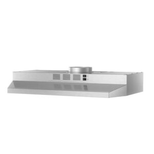 30-Inch Under Cabinet Stainless Steel Range Hood with 300 CFM Exhaust Fan