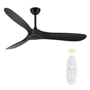 60 Inch Ceiling Fan with Remote Control - Energy Efficient & Noiseless Design