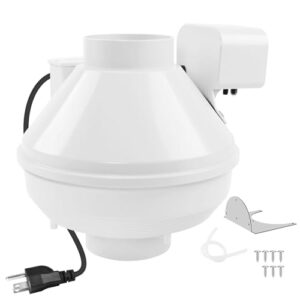 Upgrade Dryer Booster Fan - 4 Inch Ventilation System for Faster Drying