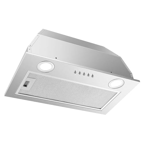 20 Inch Stainless Steel Kitchen Range Hood Insert - Ducted/Ductless Convertible Exhaust Fan - Image 7