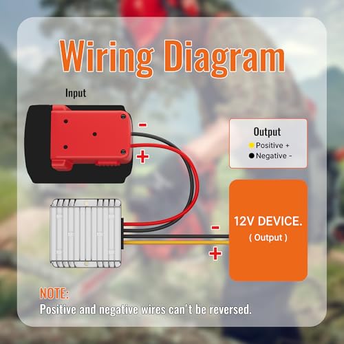 Step Down Converter 18V to 12V Power Adapter for Milwaukee M18 Batteries - Image 6