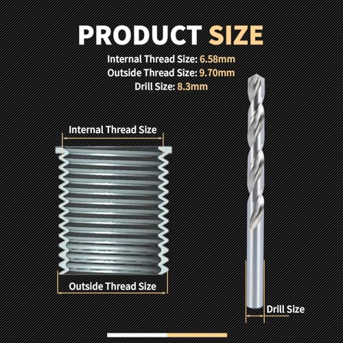 5/16-18 SAE Thread Repair Kit - Complete Set for Durable Thread Restoration - Image 5