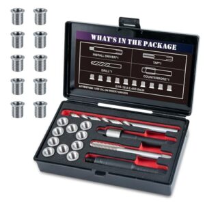 5/16-18 SAE Thread Repair Kit - Complete Set for Durable Thread Restoration